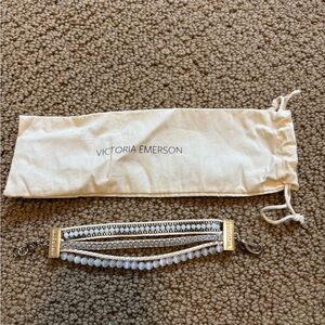 Victoria Emerson White Bracelet